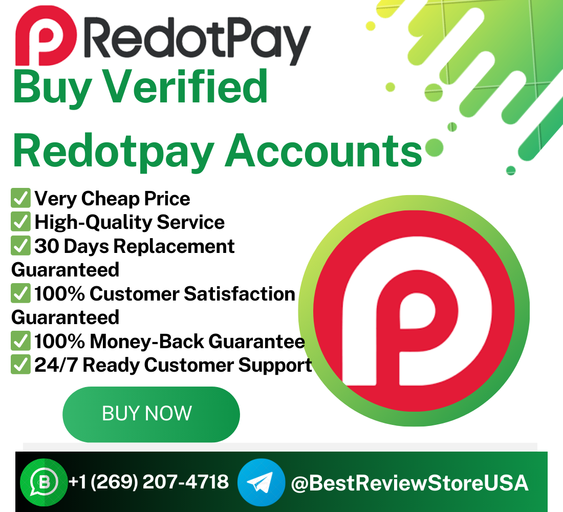 Buy Verified Redotpay Accounts