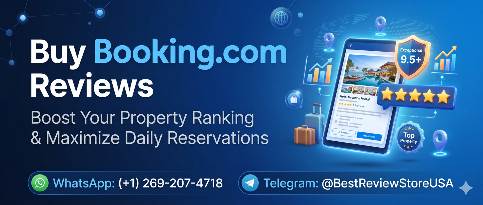Buy Booking.com Reviews: The Ultimate Strategy to Maximize Hotel Occupancy and OTA Rankings