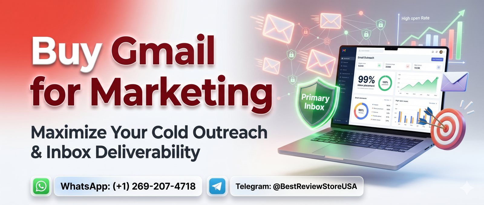 Buy Gmail for Marketing: Maximize Bulk Outreach and Inbox Deliverability