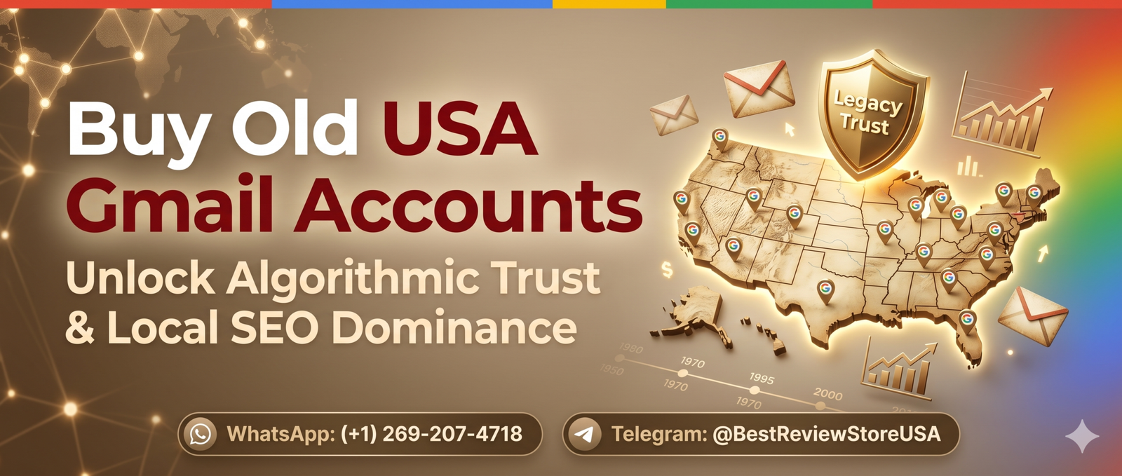 Buy Old USA Gmail Accounts: Unlock Legacy Trust and Local SEO Dominance