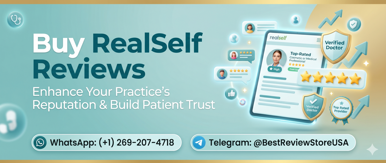 Buy RealSelf Reviews: The Ultimate Service to Build Medical Authority and Attract Cosmetic Patients