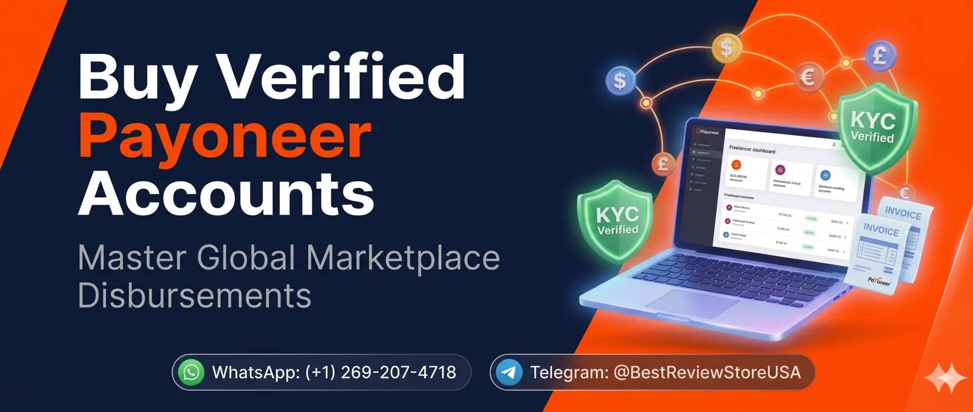 Buy Verified Payoneer Accounts: Master Global Marketplace Disbursements