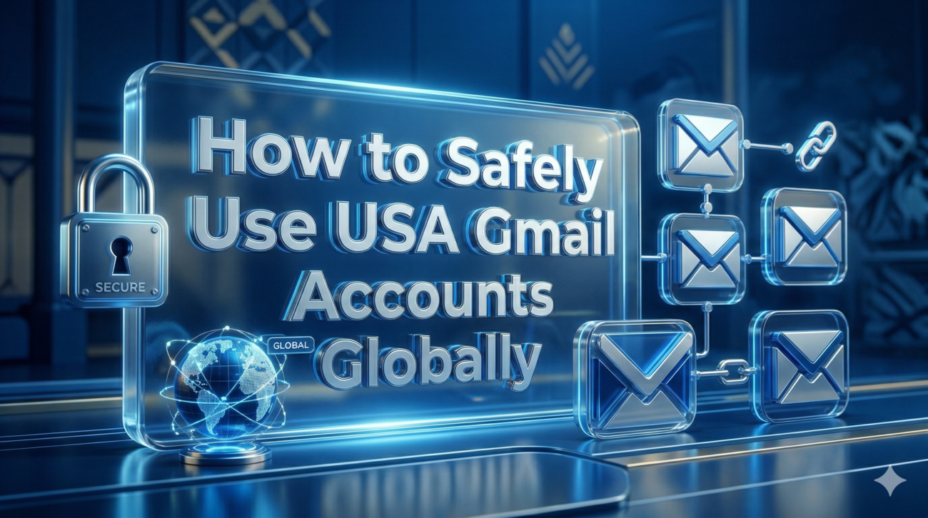 How to Safely Use USA Gmail Accounts from Any Global Location