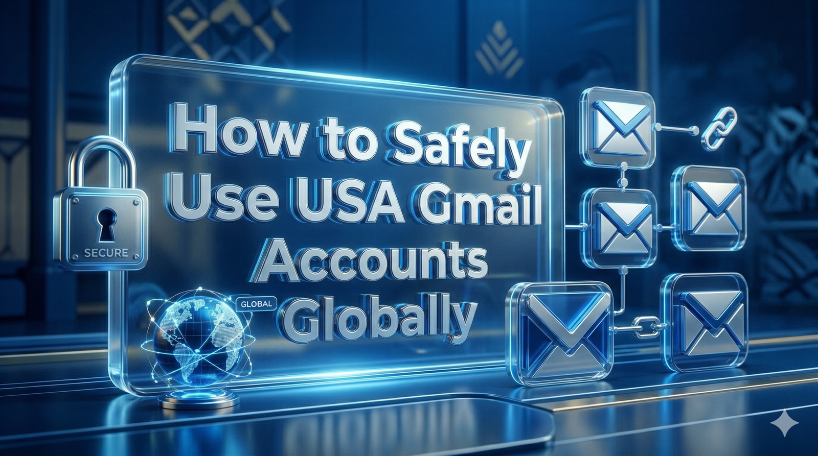 How to Safely Use USA Gmail Accounts from Any Global Location