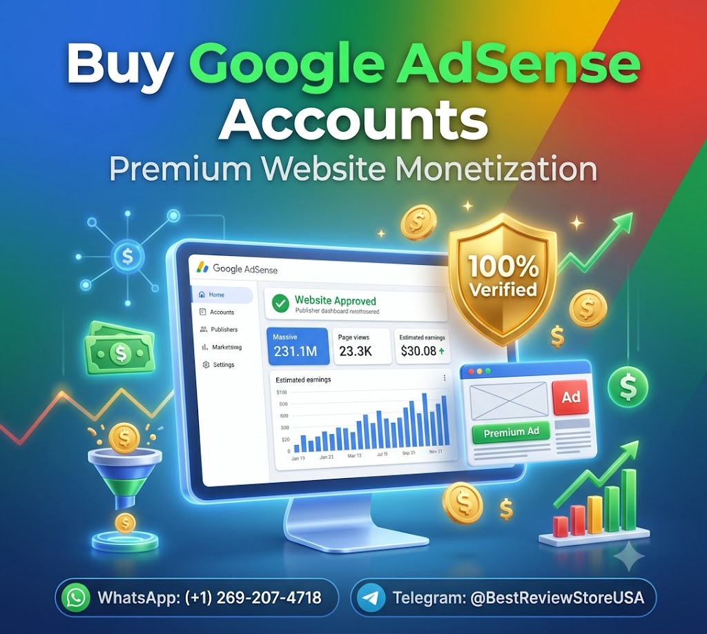 Buy Google AdSense Accounts