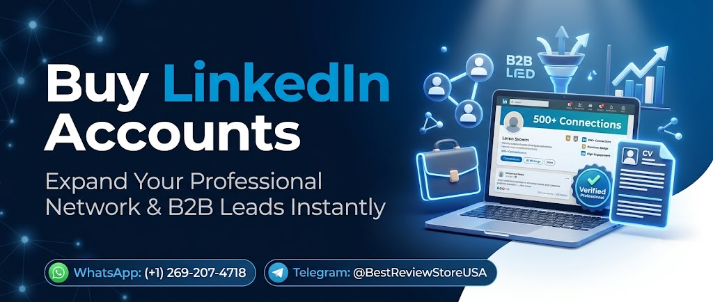 Buy LinkedIn Accounts: Secure Aged Professional Profiles for B2B Lead Generation