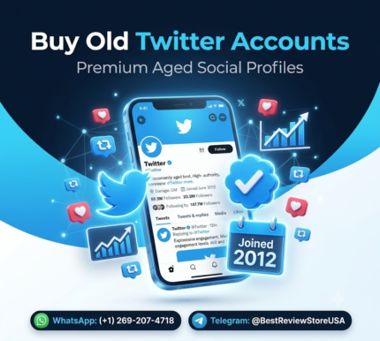 Buy Old Twitter Accounts